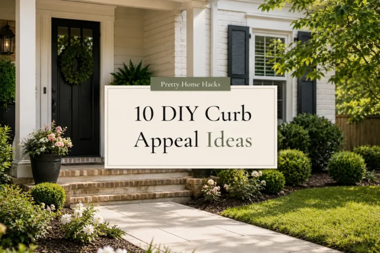 10 DIY Curb Appeal Ideas That Transformed Our Front Yard