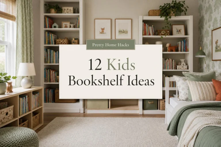 12 Kids Room Bookshelf Ideas for Small Bedrooms