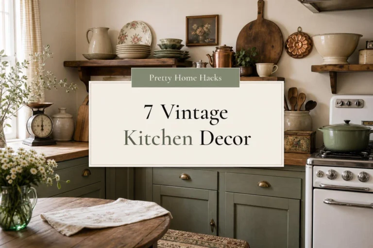 7 Vintage Kitchen Decor Pieces That Add Real Charm