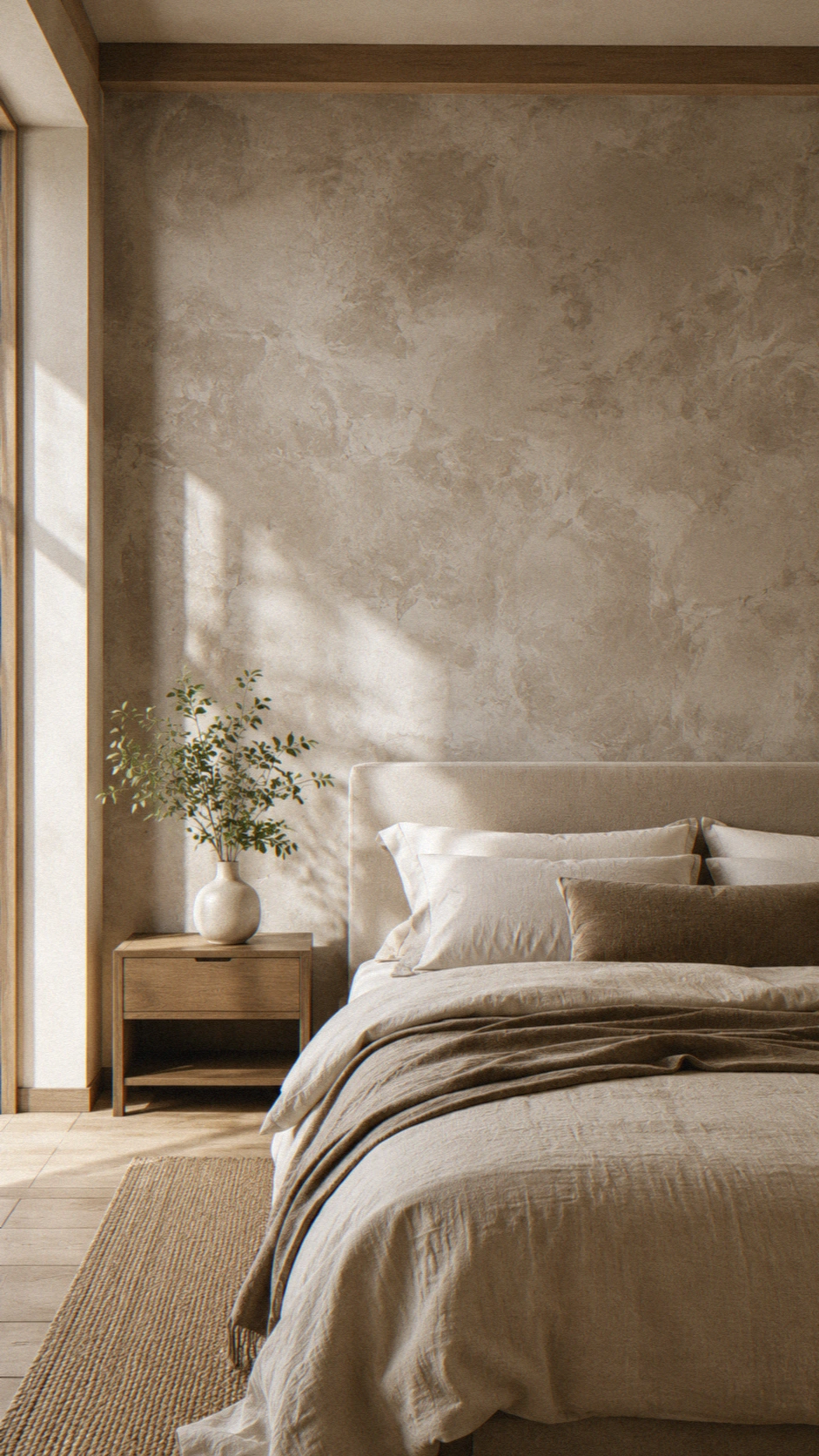 10- Textured Walls Instead of More Stuff