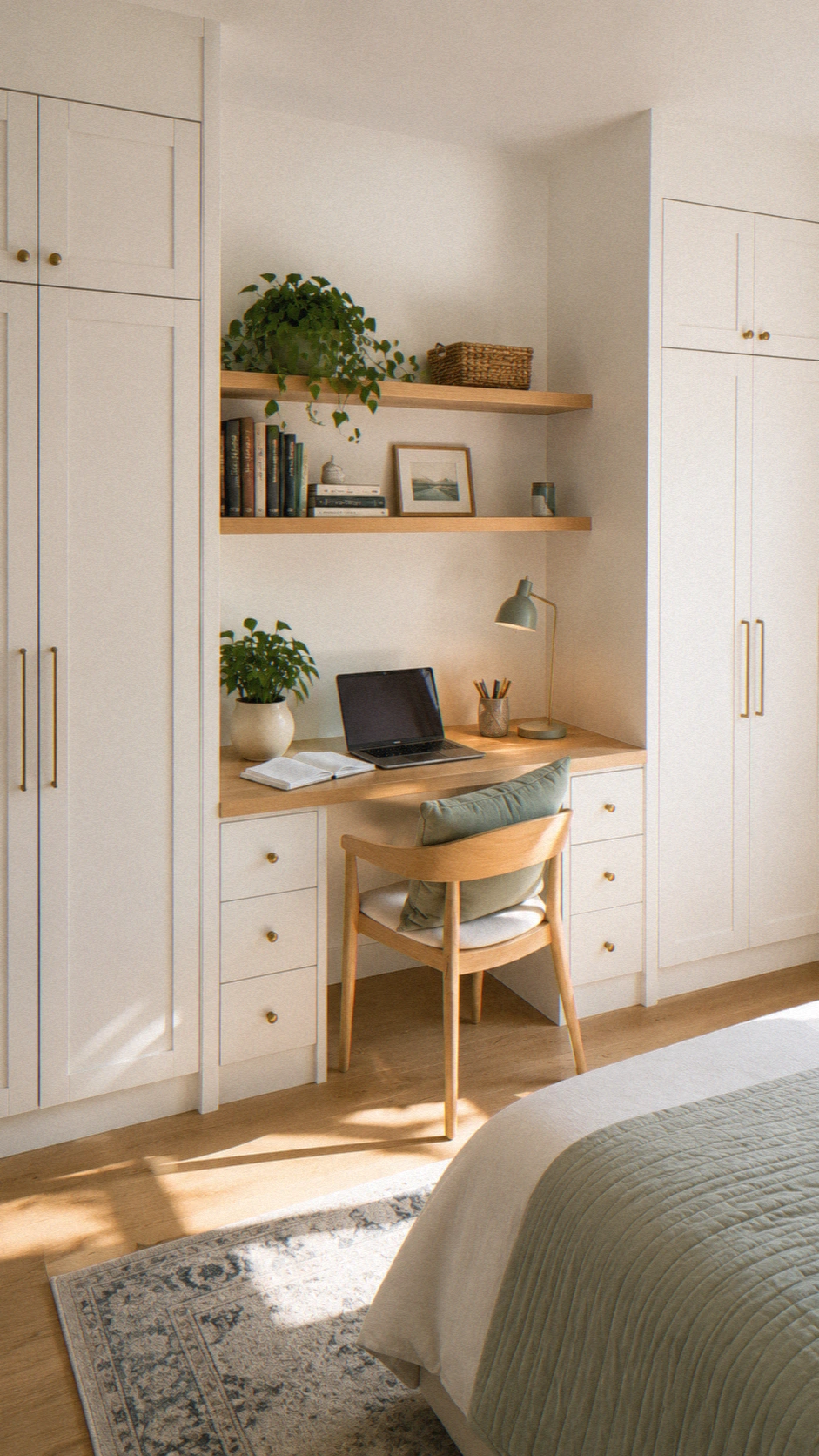 2- The Built-In Between Closets