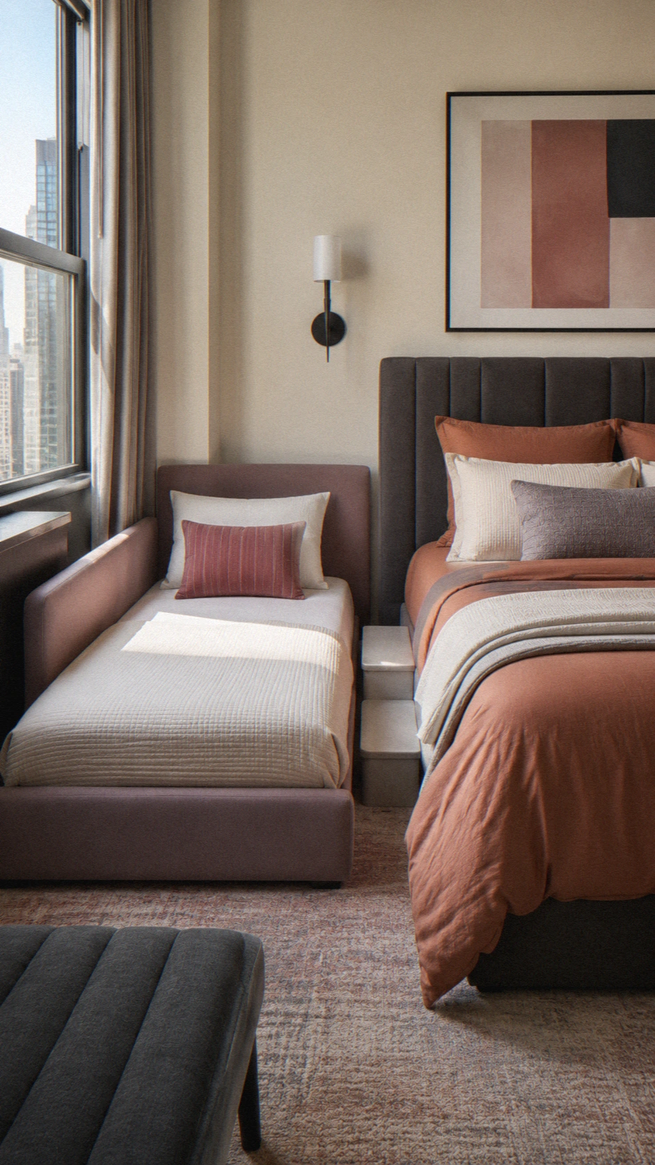 2- Twin Bed Sidecar Setup