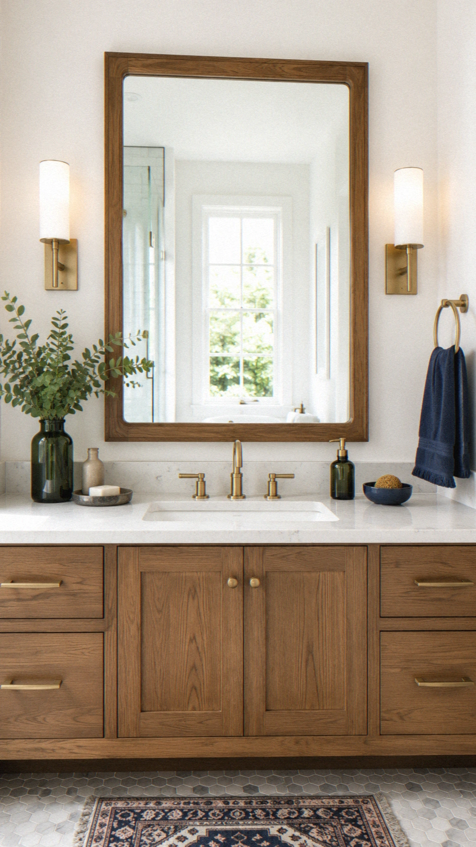 5- Framed Mirror Upgrade