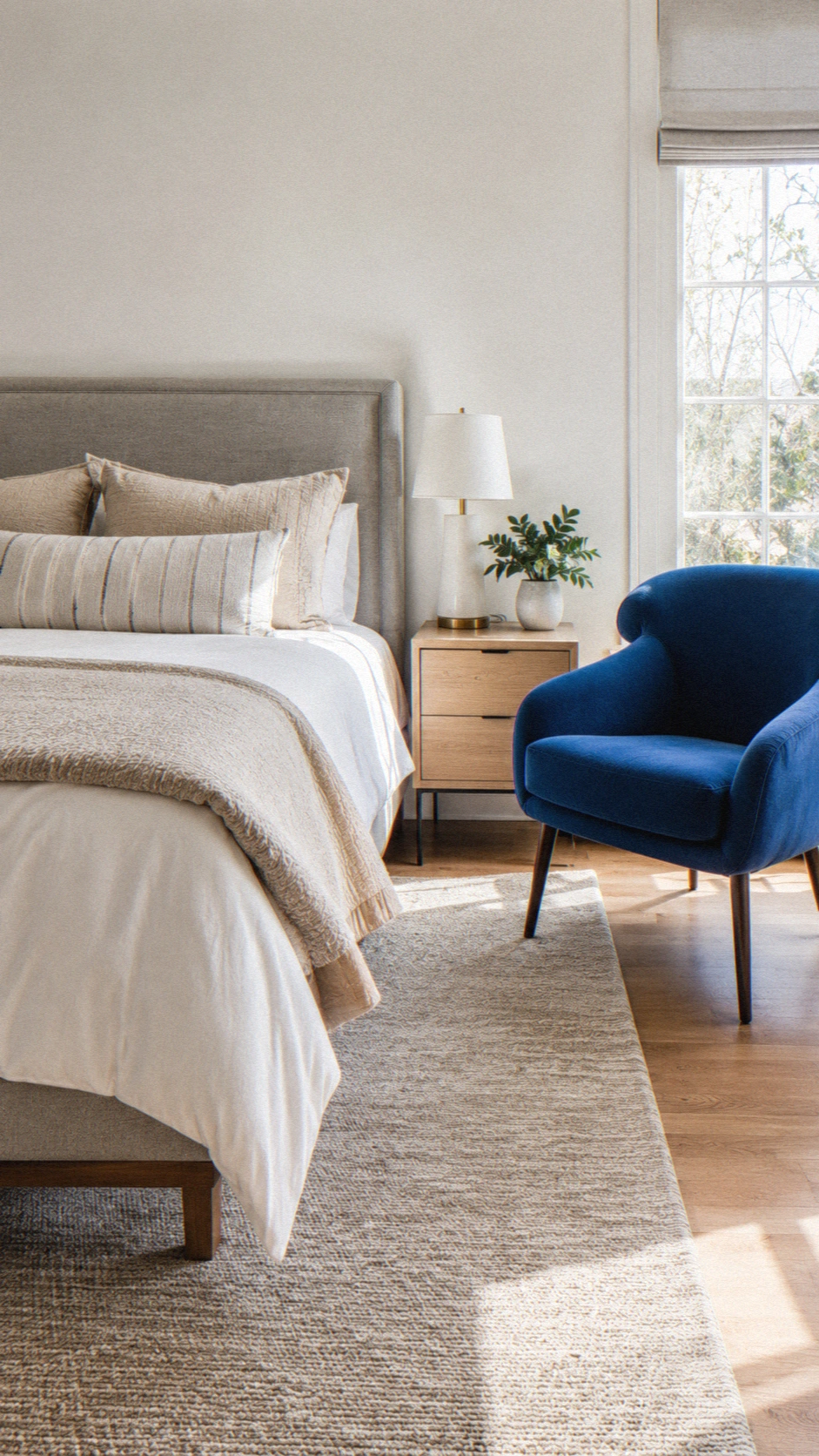 6- A Bold Color in One Intentional Spot