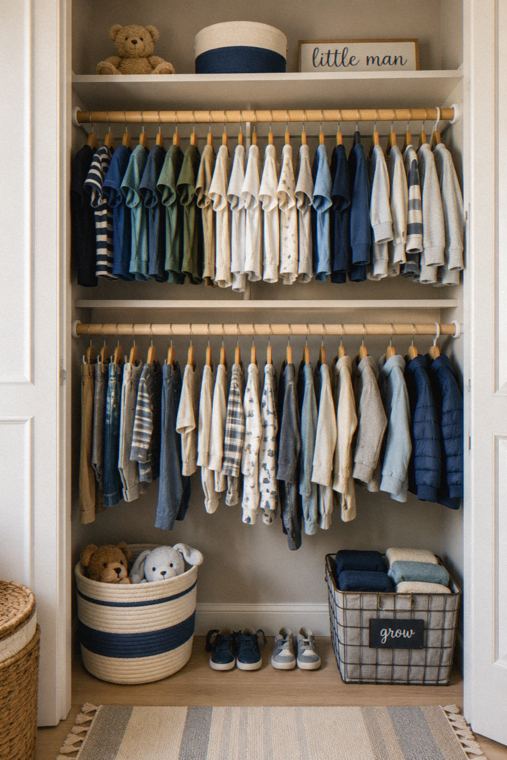 7- Motion-Sensor Lighting Inside the Closet
