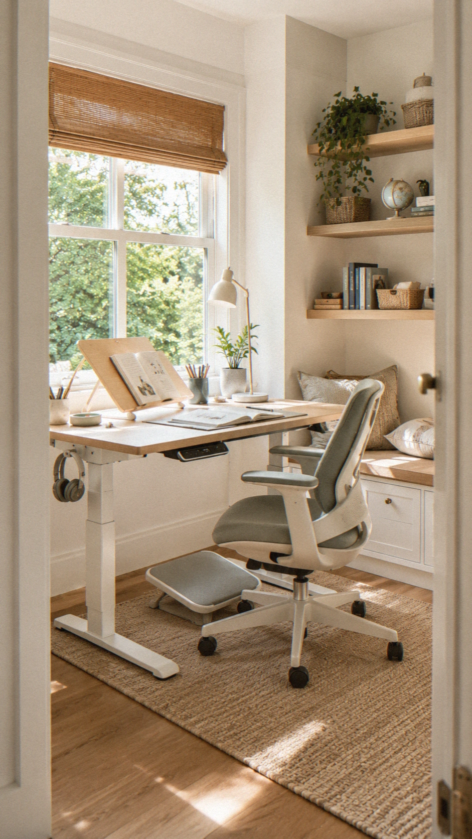 7- The Adjustable Ergonomic Setup