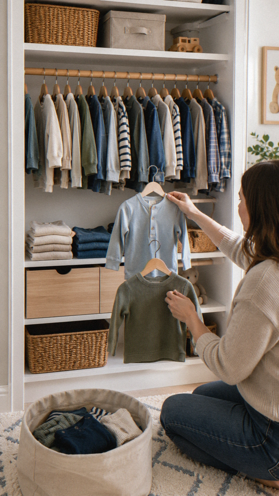 8- A One In One Out System for Clothes