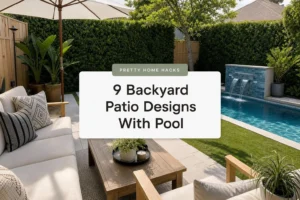 9 Backyard Patio Designs With Pool That Work for Small Backyards Too
