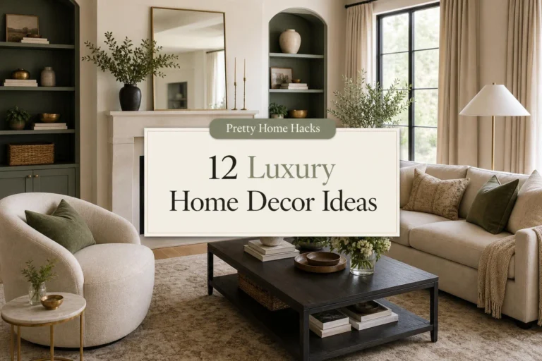 12 Budget-Friendly Home Decor Ideas That Look Like Luxury
