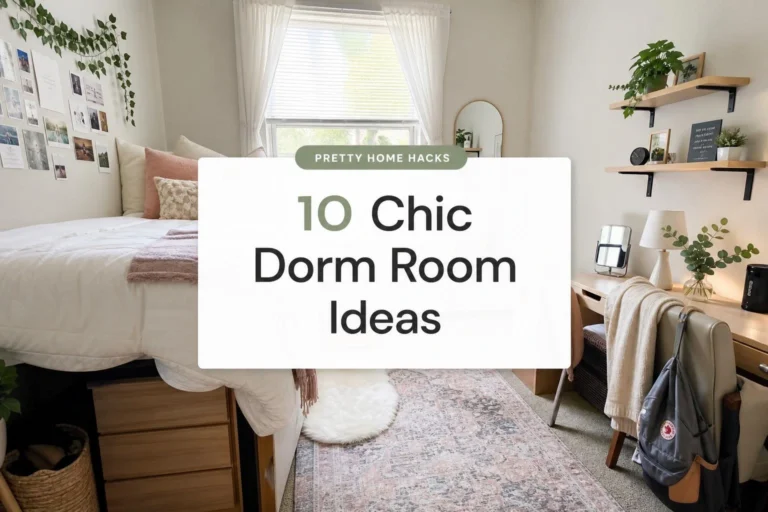 10 Chic Dorm Room Ideas That Instantly Make Your Space Feel More Personal