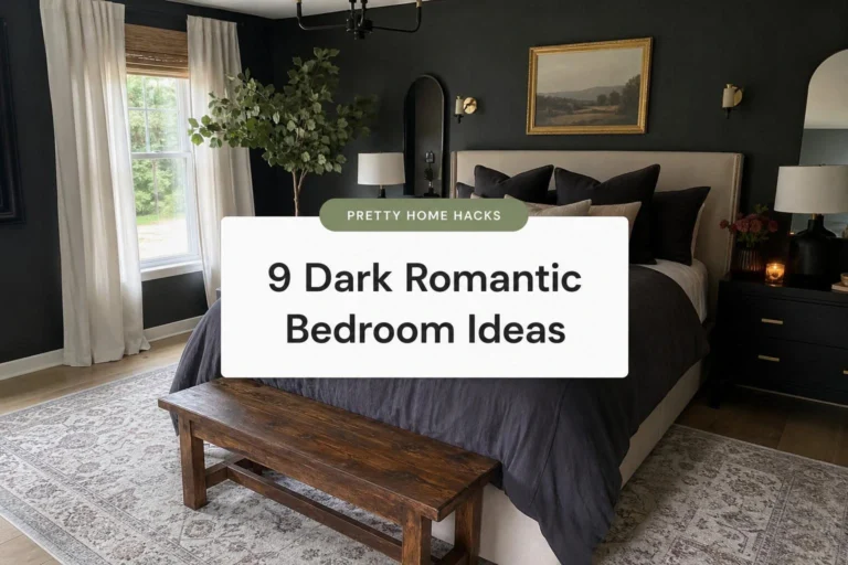 9 Dark Cozy Romantic Bedroom Ideas That Make Every Night Feel More Special