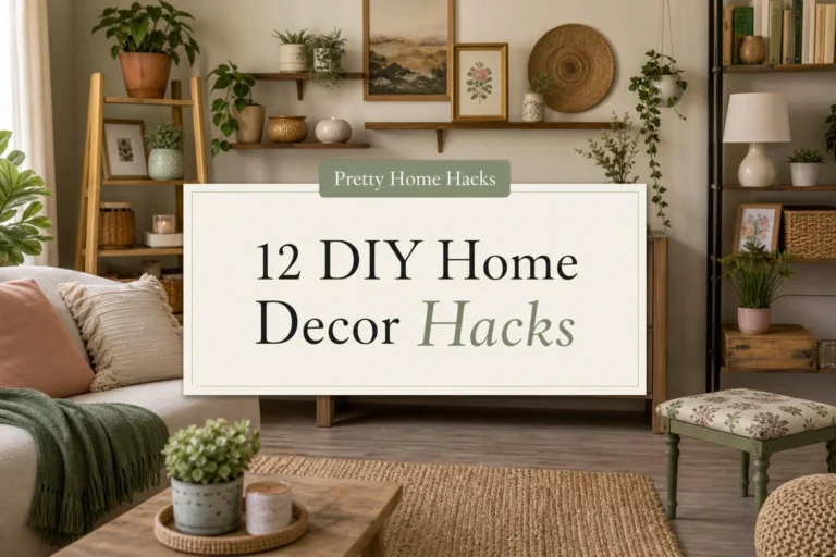 12 DIY Home Decor on a Budget Hacks You'll Actually Want to Copy