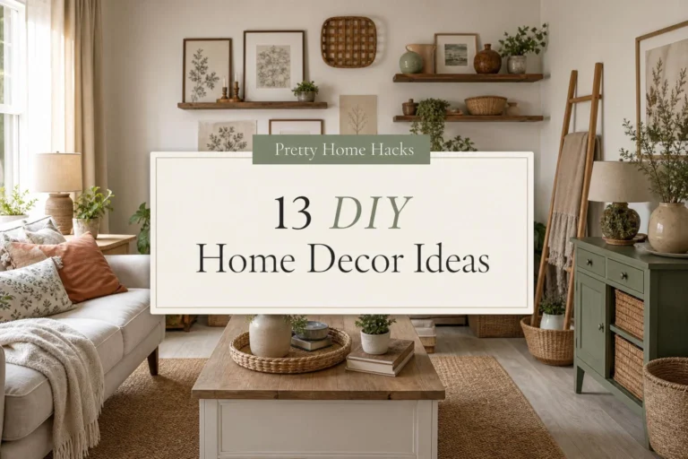 13 DIY Home Decor Ideas on a Budget That Look Designer Made