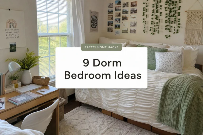 9 Dorm Bedroom Ideas That Make a Tiny Dorm Room Feel Like Home
