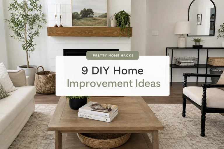 9 Easy DIY Home Improvement Ideas That Add Value Without a Major Renovation