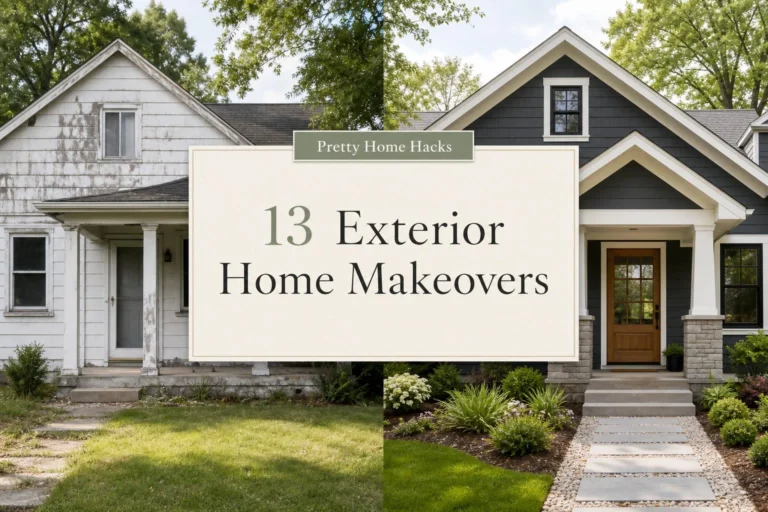 13 Before and After Exterior Home Makeover Ideas That Add Instant Curb Appeal