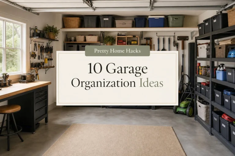 10 Garage Organization DIY Ideas Any Beginner Can Do in a Weekend