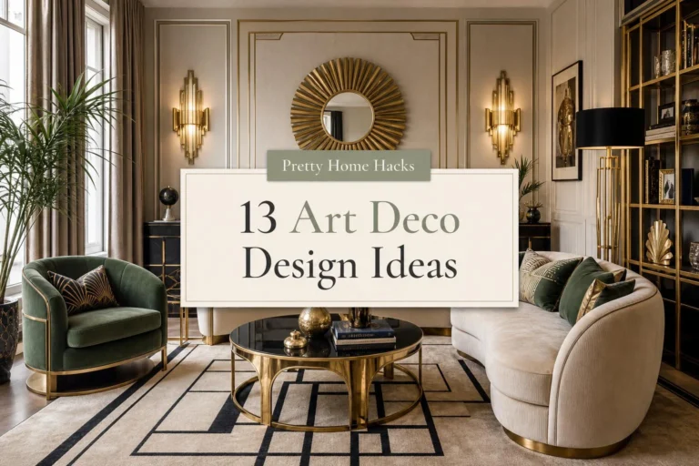13 Interior Design Art Deco Ideas That Bring Timeless Luxury to Every Room