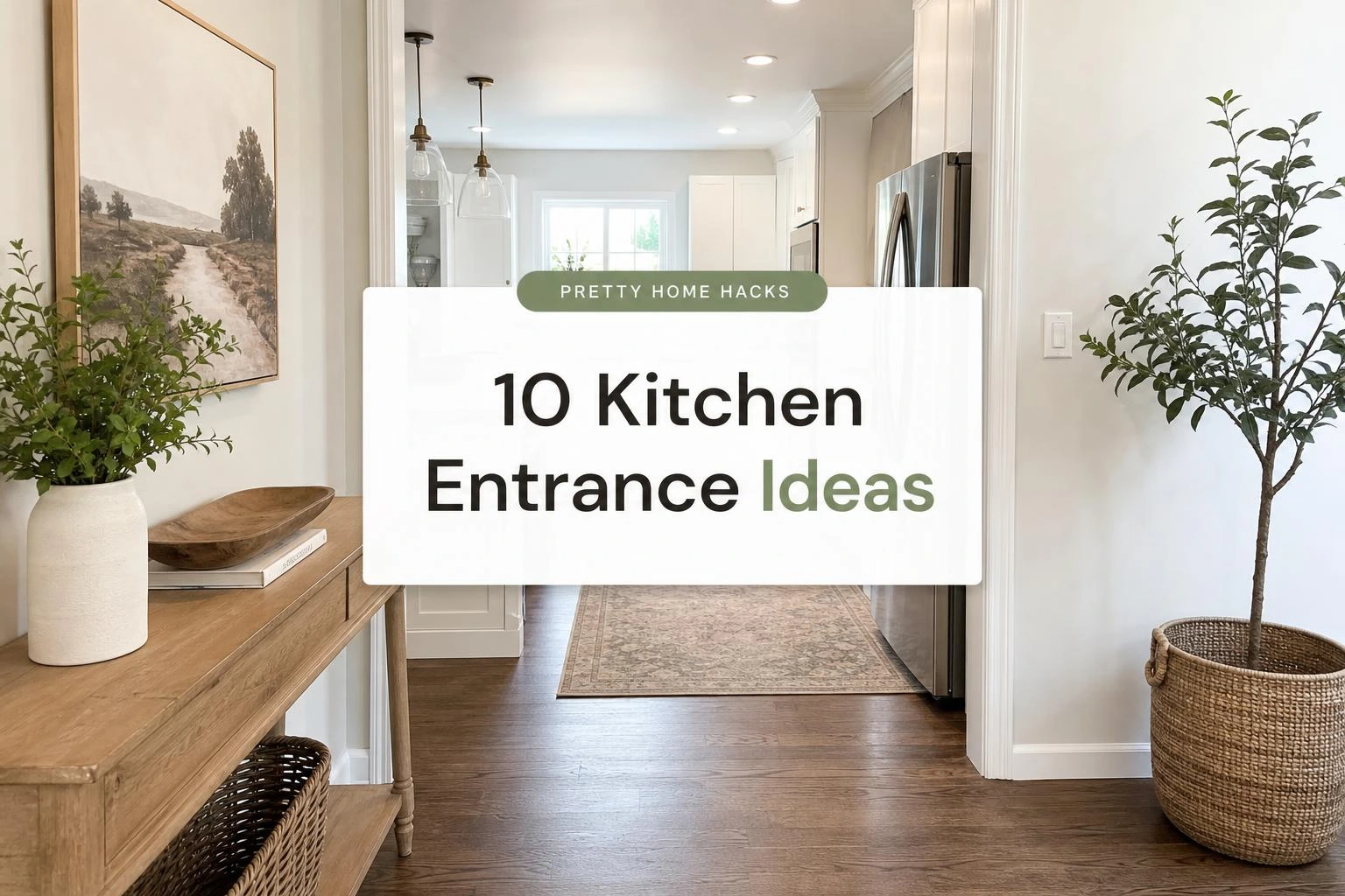 10 Kitchen Entrance Ideas That Make the First Thing People See Actually Worth Looking At