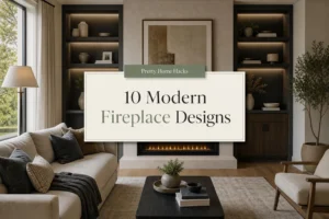 10 Modern Fireplace Design Ideas That Make Any Living Room Look Expensive
