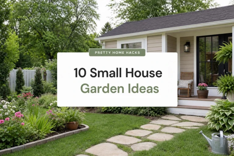 10 Small House With Garden Ideas That Turned a Boring Patch of Grass Into Something Worth Showing Off