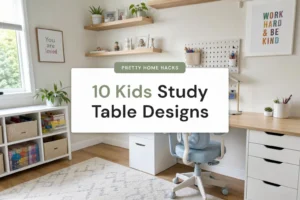 10 Study Table Designs for Kids That Make Homework More Fun and Organized