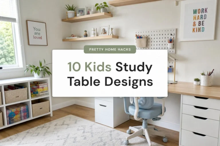 10 Study Table Designs for Kids That Make Homework More Fun and Organized