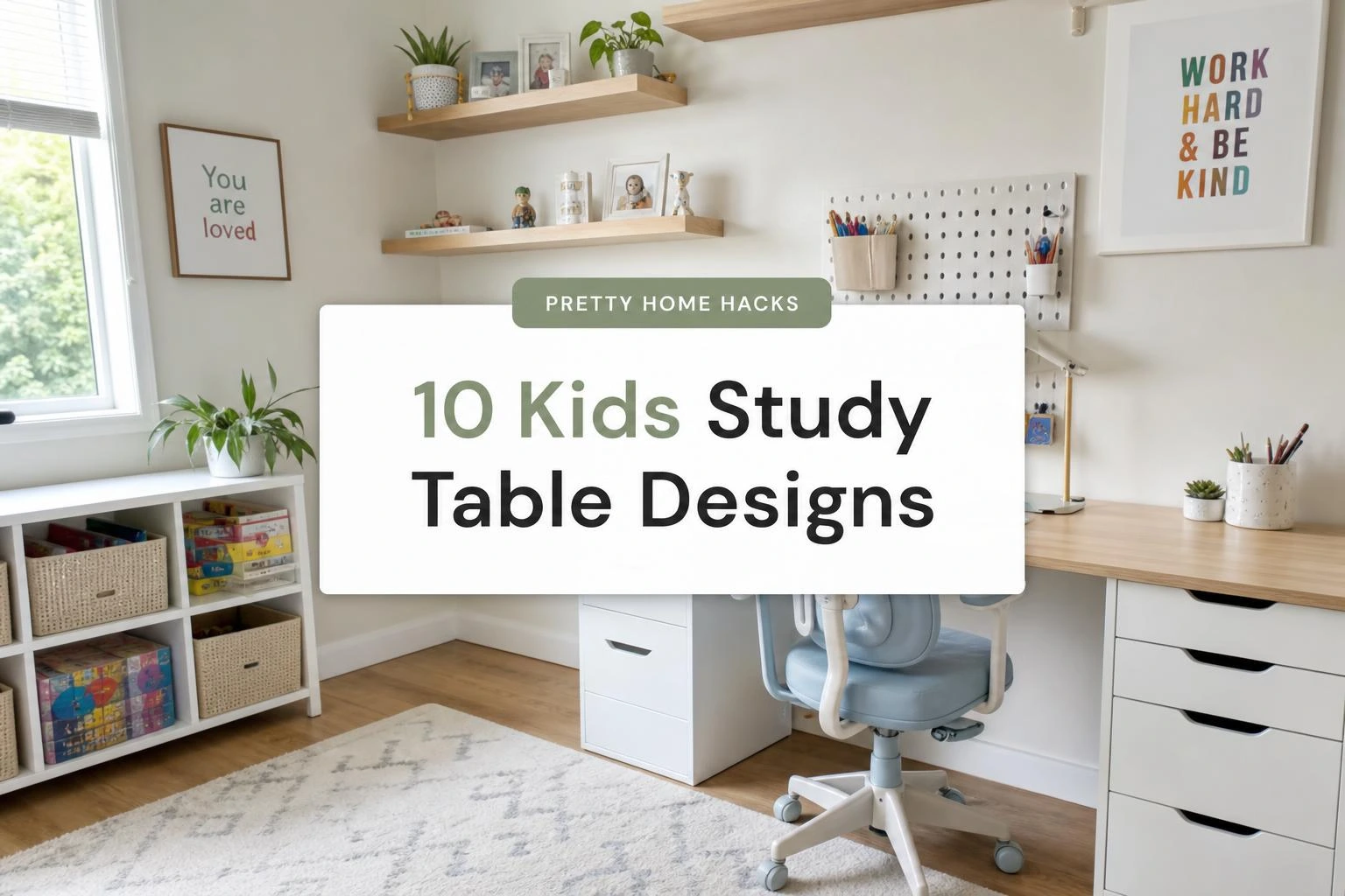 10 Study Table Designs for Kids That Make Homework More Fun and Organized