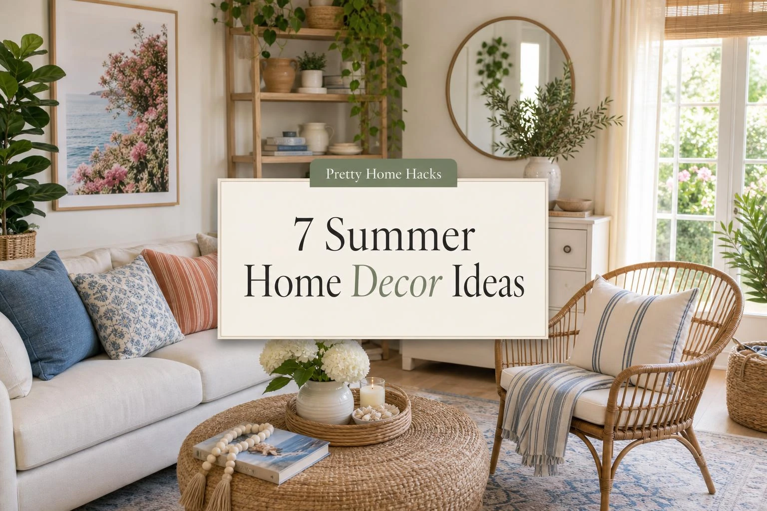 7 Summer Home Decor Ideas You'll Want to Copy This Season
