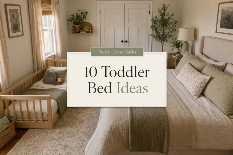 10 Toddler Bed in Parents Room Ideas That Save Space and Still Feel Organized