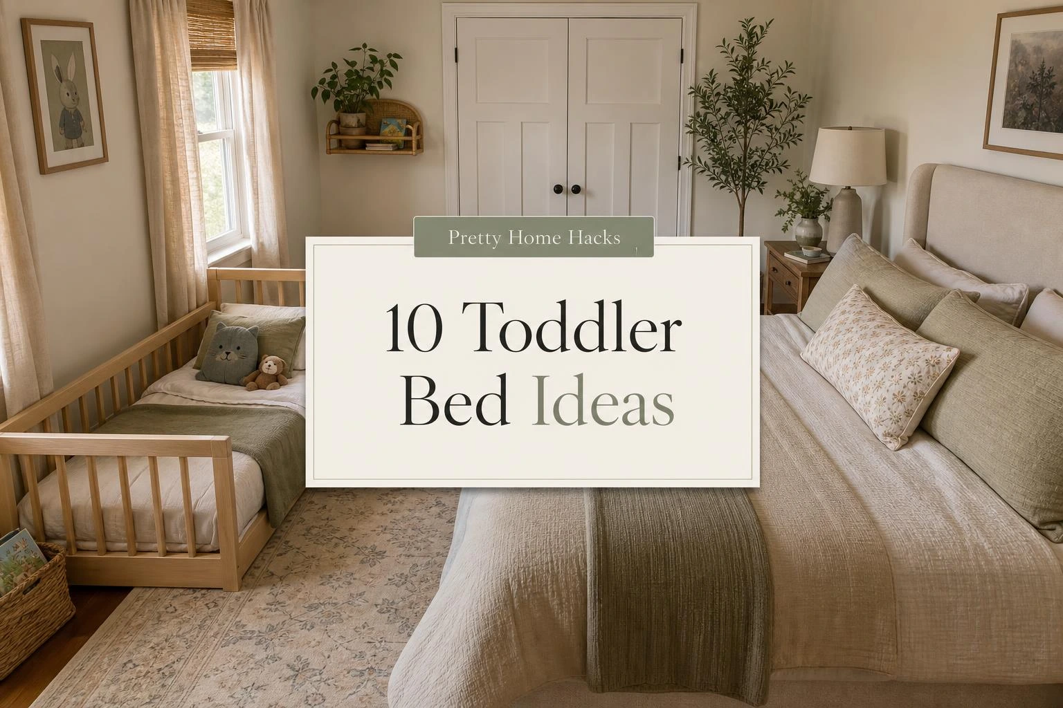 10 Toddler Bed in Parents Room Ideas That Save Space and Still Feel Organized