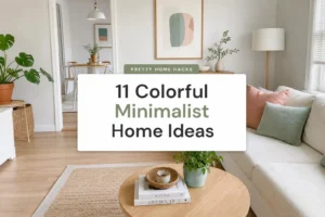 11 Colorful Minimalist Home Ideas That Prove You Can Have Color Without the Clutter