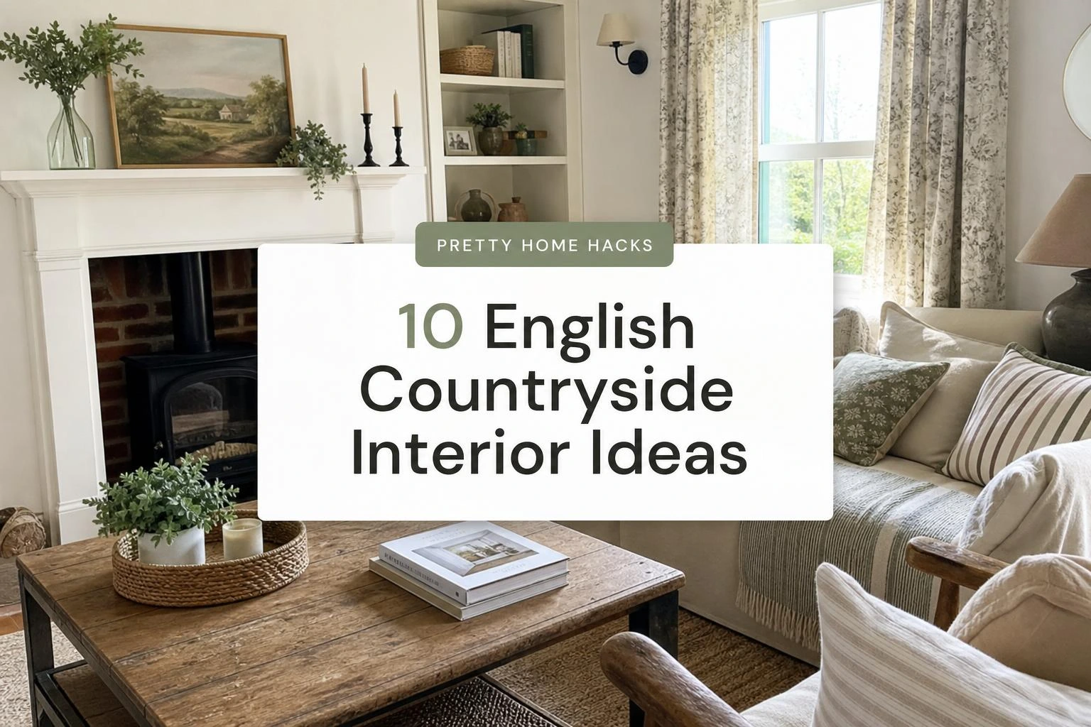 10 English Countryside Interior Ideas That Bring That Cozy Old World Feeling Into a Modern Home