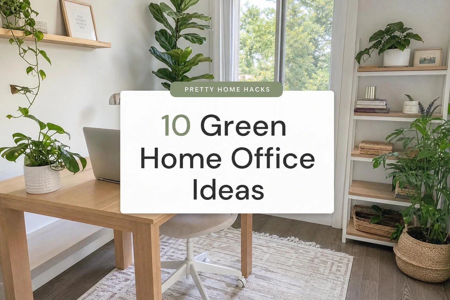 10 Green Home Office Ideas That Actually Make Working From Home Feel Better