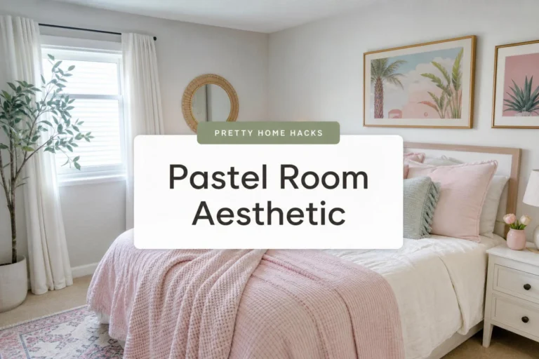 pastel room aesthetic decor