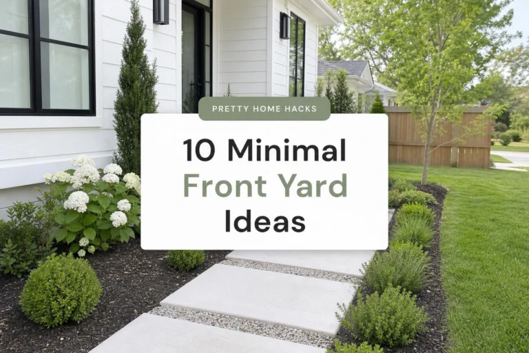 10 Minimal Front Yard Landscaping Ideas That Make the Neighbors Think You Hired Someone