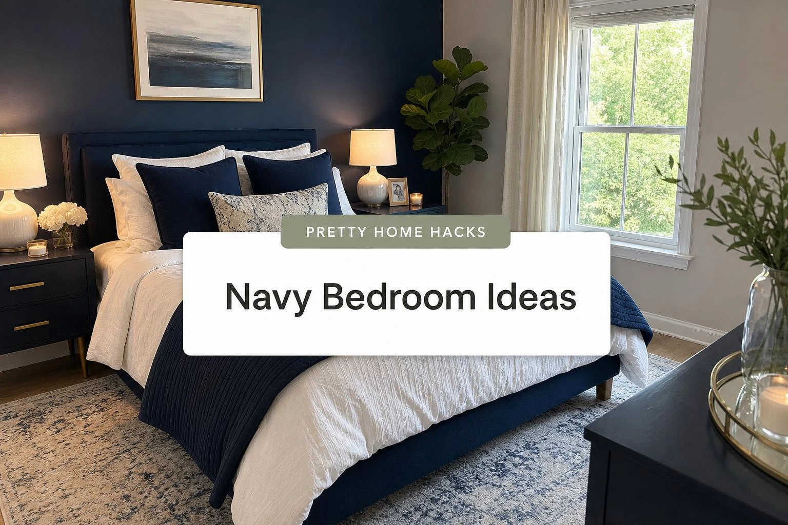 9 Navy Bedroom Ideas That Feel Cozy Instead of Too Dark