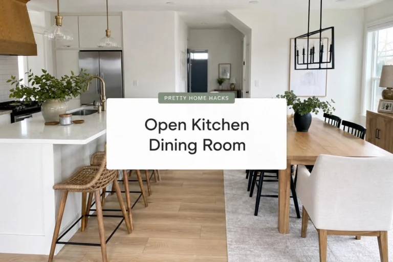 Open Kitchen Dining Room