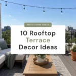 10 Rooftop Terrace Decor Ideas That Make You Never Want to Leave Home in the Summer
