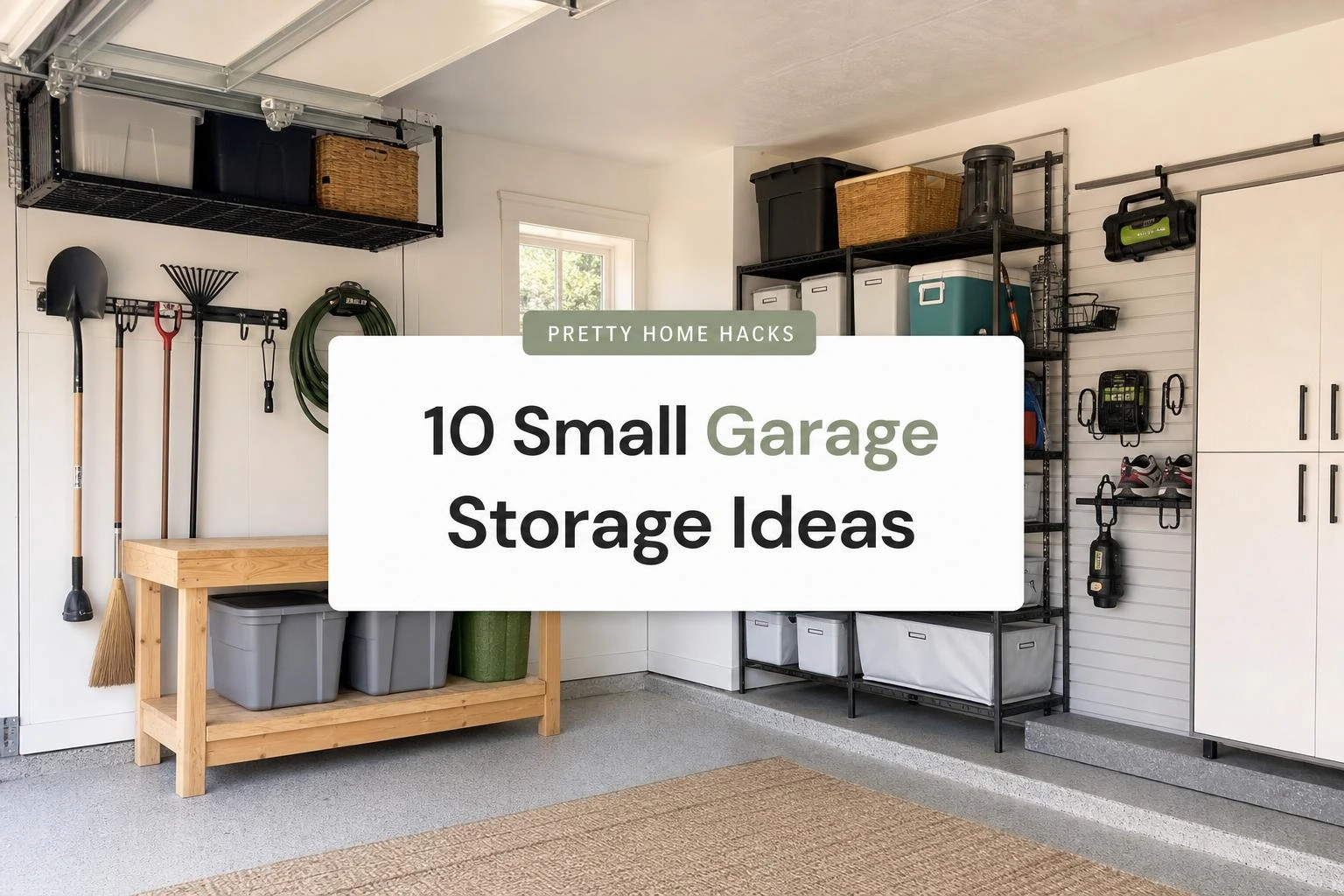 10 Small Garage Storage Ideas That Work Even When Your Garage Is Embarrassingly Tiny