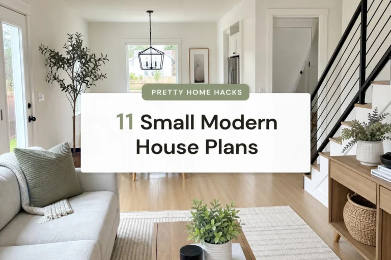 11 Small Modern House Plans That Fit Everything a Family Actually Needs Without the Wasted Space