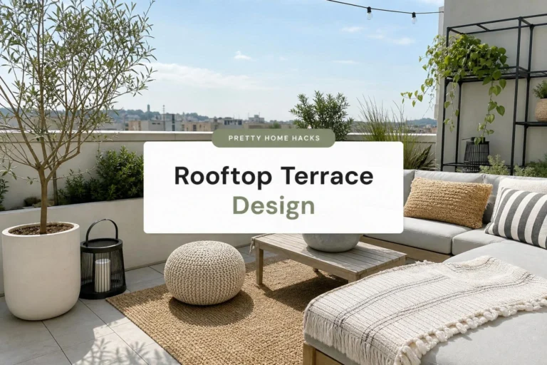 Small Rooftop Terrace Design