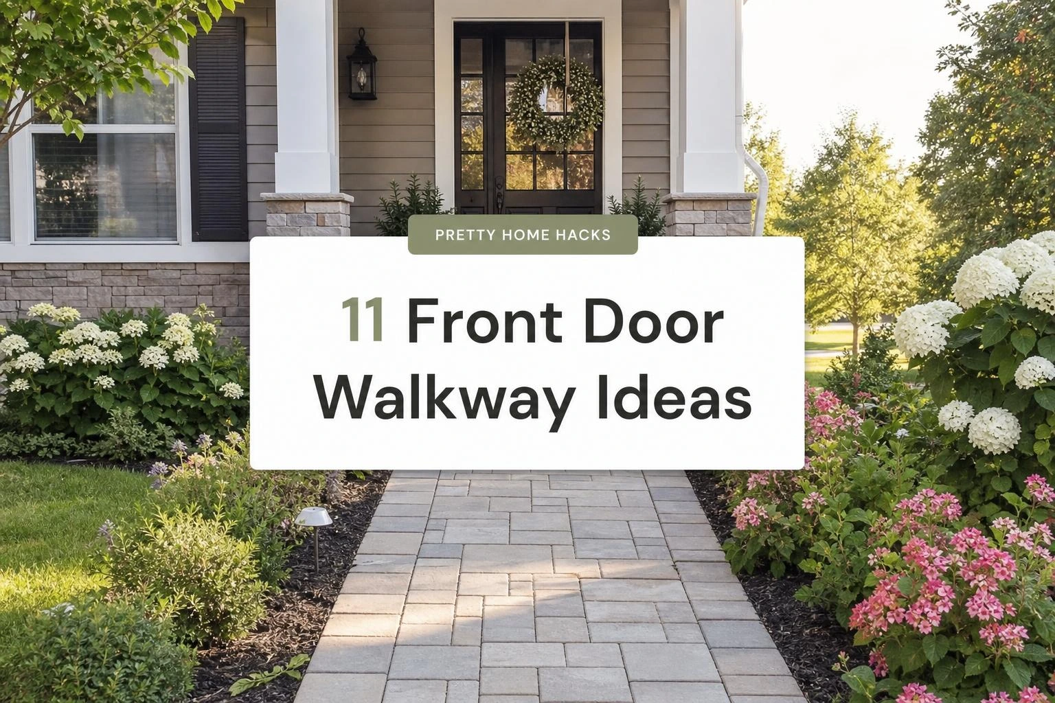 11 Walkways to Front Door Landscaping Ideas That Make Your Home Look Welcoming