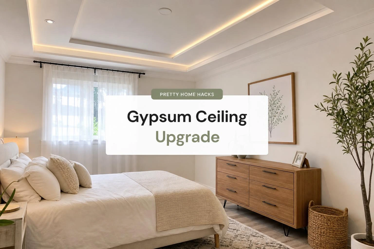Why a Gypsum Ceiling Is the One Bedroom Upgrade Most People Never Think to Try