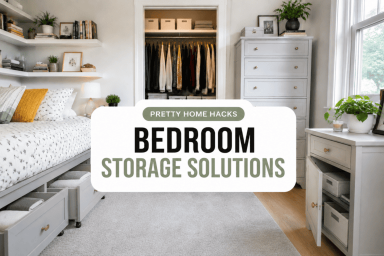 11 Bedroom Storage Solutions That Make a Small Room Feel Organized and Spacious