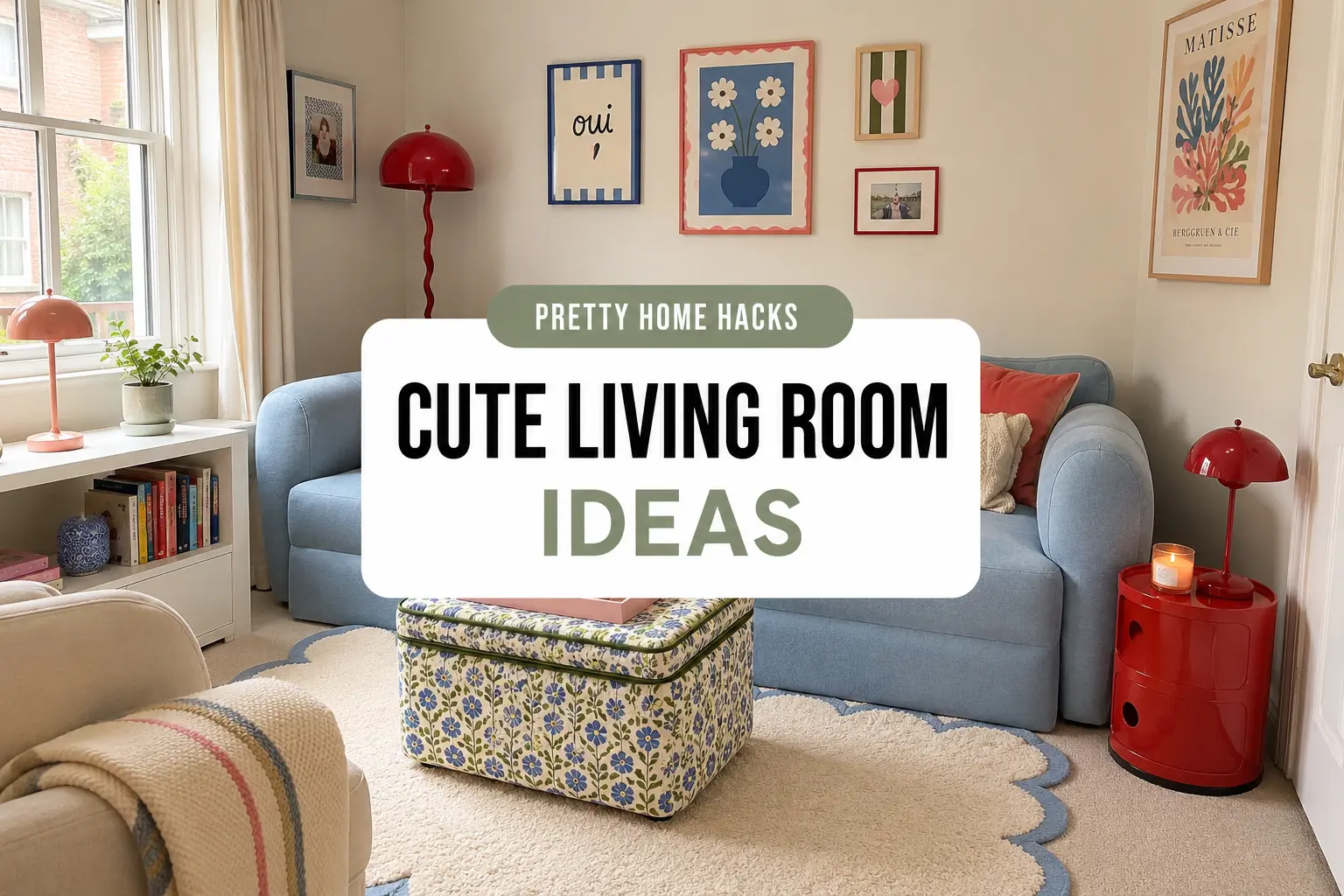 11 Cute Living Room Ideas That Feel Cozy, Personal, and Grown-Up