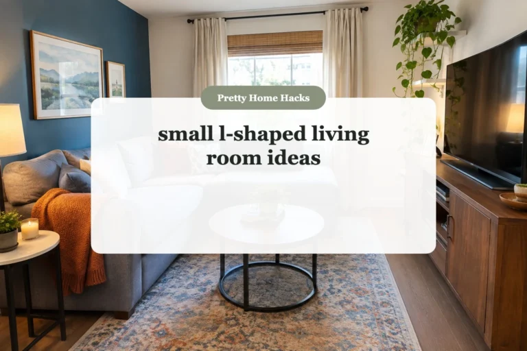 20 Small L-Shaped Living Room Ideas That Make Both Sides of the Room Work Together