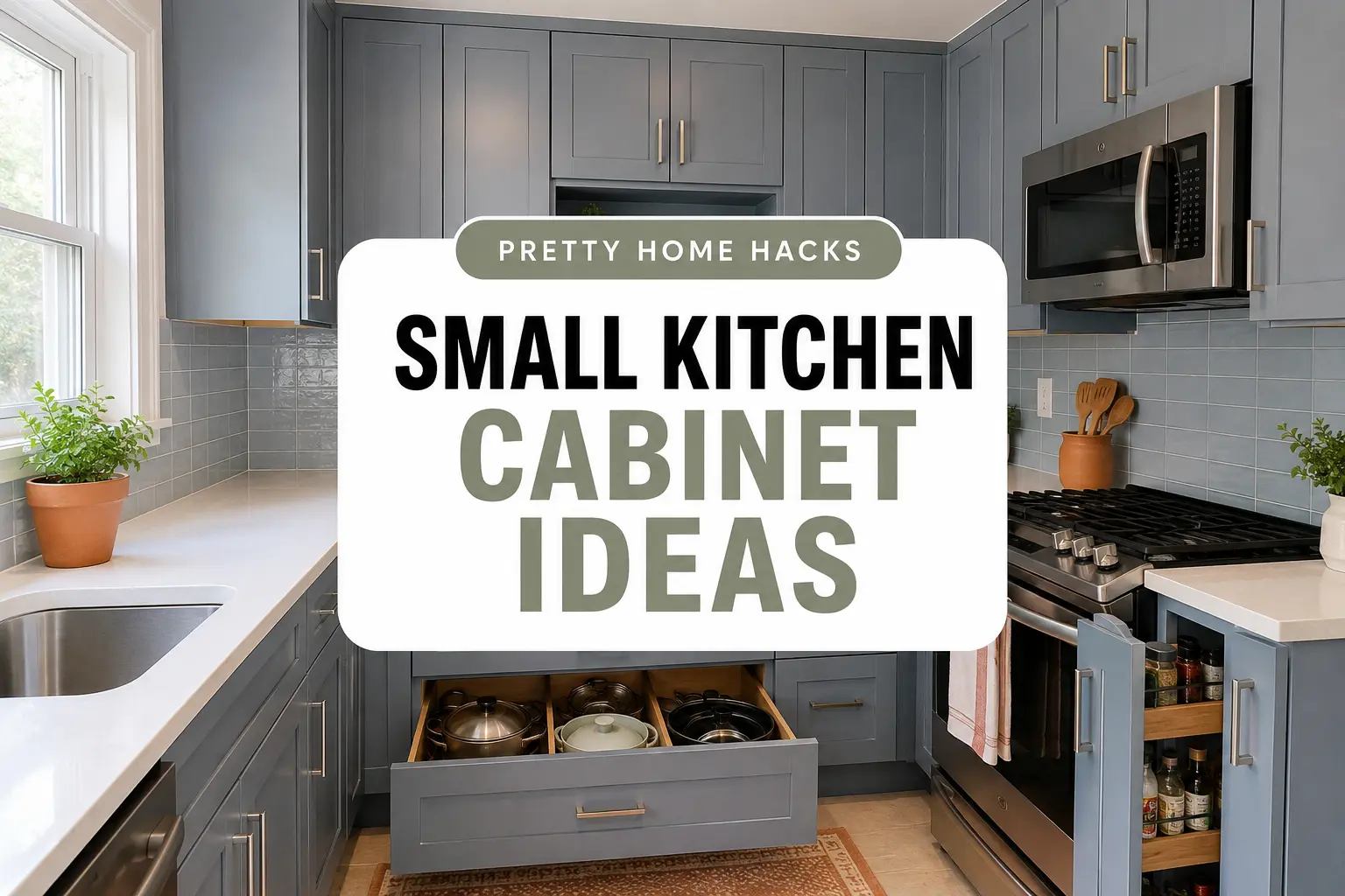 11 Small Kitchen Cabinet Ideas That Make Every Inch Easier to Use